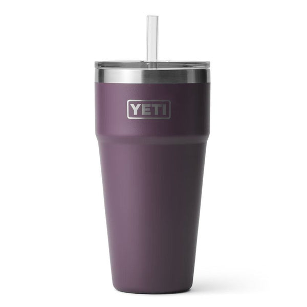 Yeti Rambler 26oz Stackable Cup with Straw Lid - Nordic Blue