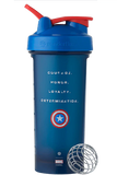 BlenderBottle Classic 28oz "Courage. Honor. Loyalty. Determination." - Marvel Captain America