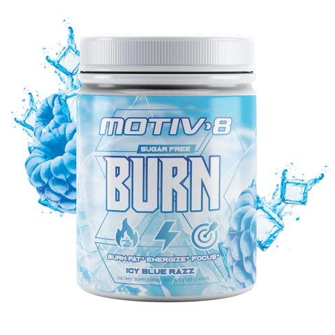 Motiv8 Burn Preworkout Fat Burning Powder  (Select Flavor)