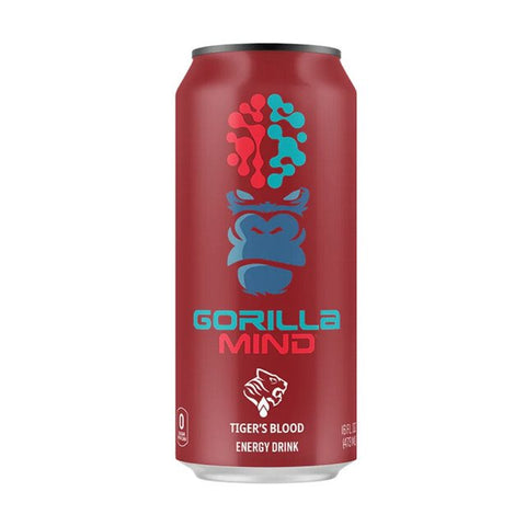 Gorilla Mind RTD Energy Drink - Tiger's Blood (1 Can)