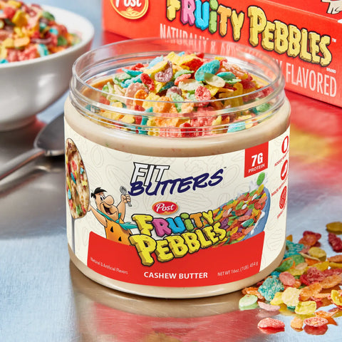 Fit Butters Fruity Pebbles Cashew Butter