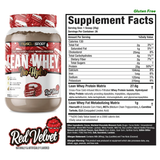 MuscleSport Lean Whey 2lb - Red Velvet